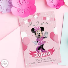 Kit Imprimible Minnie Candy Bar y Decoracion Personalizado