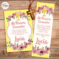 Kit primera Comunión Nena con Nombre Personalizado. Decoración Comunión - comprar online