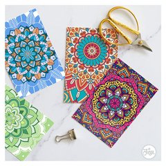 Libro Mandalas para pintar imprimible. Nivel Medio y Avanzado - De Juerga Eventos