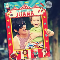 Marco Circo Imprimible Personalizado 48hs - comprar online