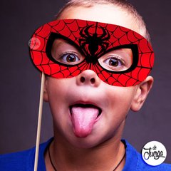 Photo Booth Super Heroes. Batman, Spiderman, Capitan America ... Props y Antifaz. Para Imprimir - comprar online