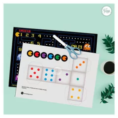 Pacman Juego de Mesa Imprimible Personalizado. Incluye dado y fichas - comprar online