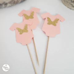 Topper Cupcake Body Mariposa x12u