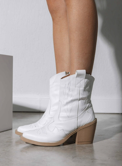 Texanas MONTANA blanco • cuero sintetico - comprar online