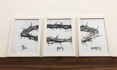 Quadro - Foi por Amor - comprar online