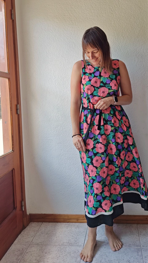 Vestido ojalá ( est. Laguna coral)