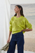 Sweater Flower lima (ULTIMO TALLE S Y M) en internet