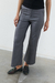 Pantalon bengalina engomada gris - comprar online