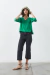 Denim crop negro en internet
