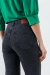 Denim crop negro - tienda online