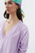 Sweater over V lila