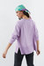 Sweater over V lila - comprar online