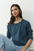 Sweater Agus azul - comprar online