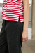 Imagen de Remera Niqui rayada cherry