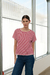 REMERA DALIA RAYADA CHERRY - comprar online