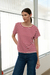 REMERA DALIA RAYADA CHERRY - GUETARIA