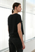REMERA DALIA TACHAS NEGRO - comprar online