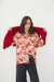 Camisa Emilia print patch