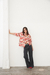 Camisa Emilia print patch