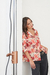 Camisa Emilia print patch - GUETARIA