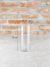Vaso de Vidro Cilindro Decorativo 20 x 07 cm - comprar online