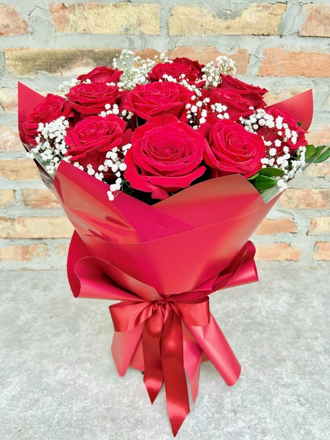 Buquê Inteligente de 12 Rosas Importadas - comprar online