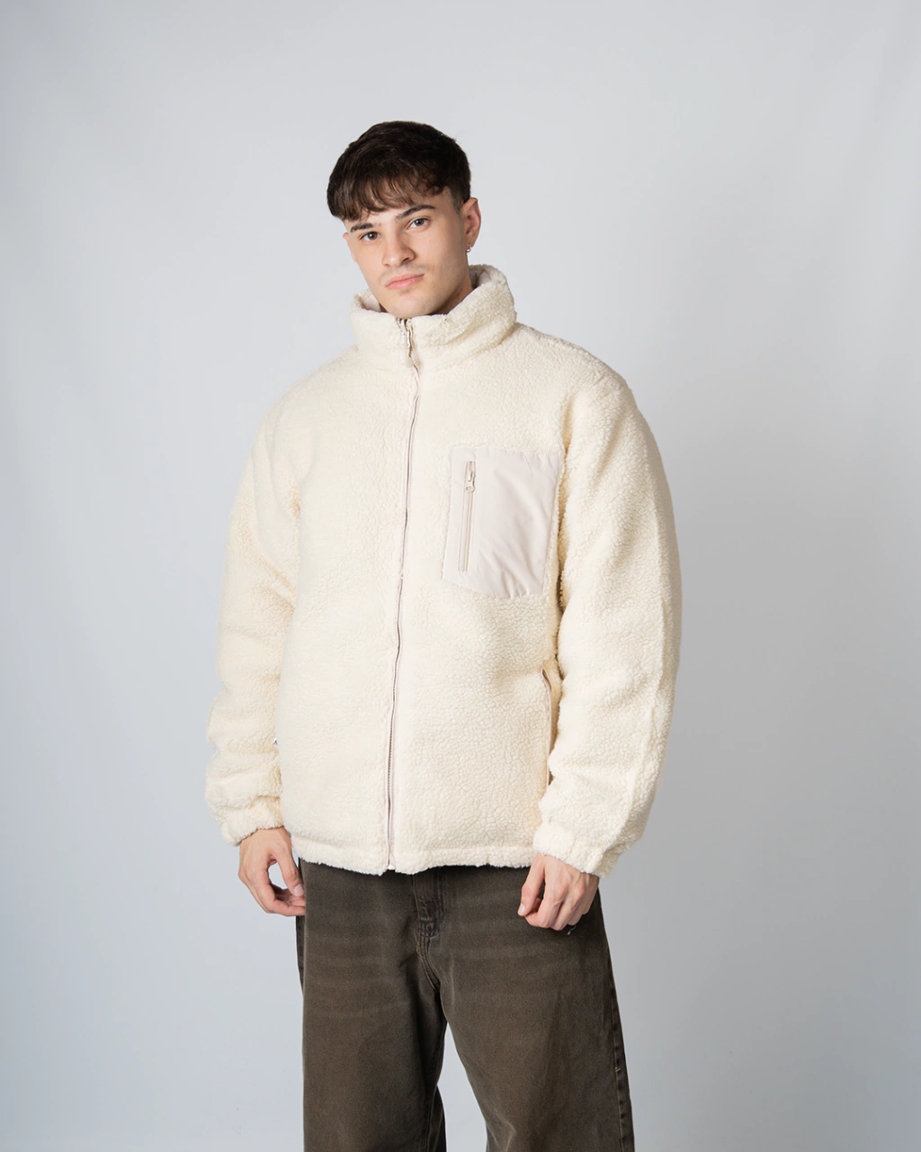 Campera puffer reversible