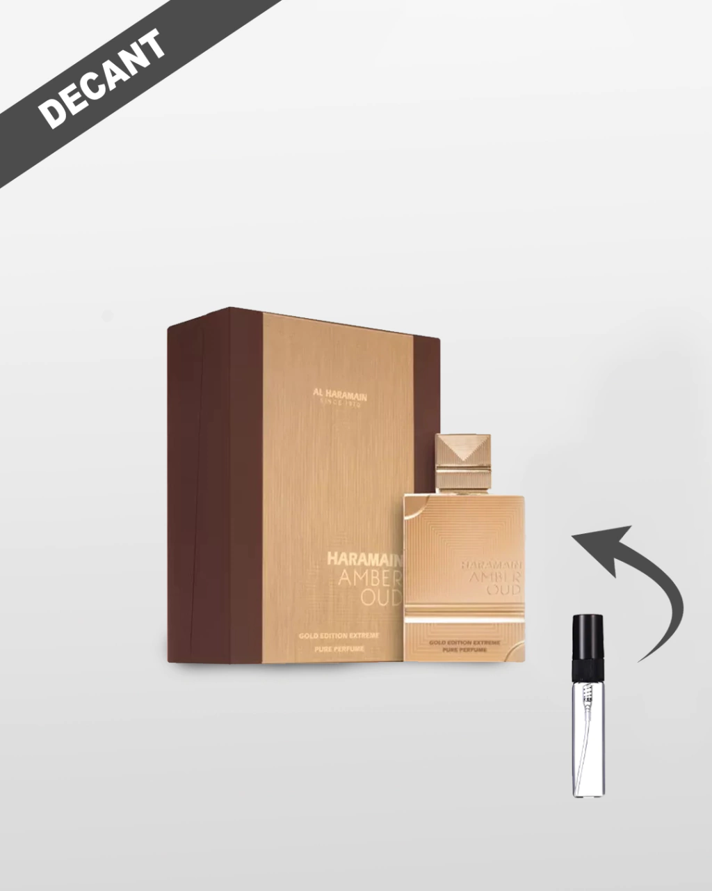 Al Haramain Amber Oud Gold Extreme EDP 5ML (DECANT)