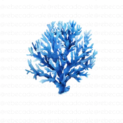 Coral Azul 01 Qd - comprar online