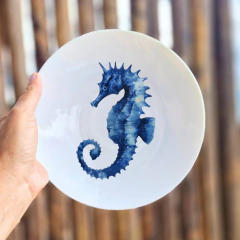 Cavalo Marinho Azul Qd