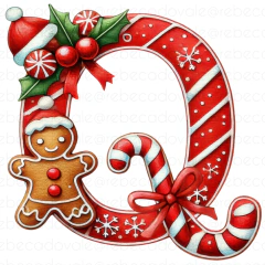 Alfabeto Individual Biscoito Ginger Natal Ad - loja online