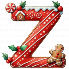 Alfabeto Individual Biscoito Ginger Natal Ad - comprar online