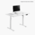 Imagem do Mesa com regulagem de altura elétrica Slikdesk Selectia 2 Branca
