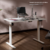 Mesa com regulagem de altura elétrica Slikdesk Selectia 2 Branca - Slikdesk - Mesa com Regulagem de Altura