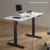 Mesa com regulagem de altura elétrica Slikdesk Selectia 2 Preta - Slikdesk - Mesa com Regulagem de Altura