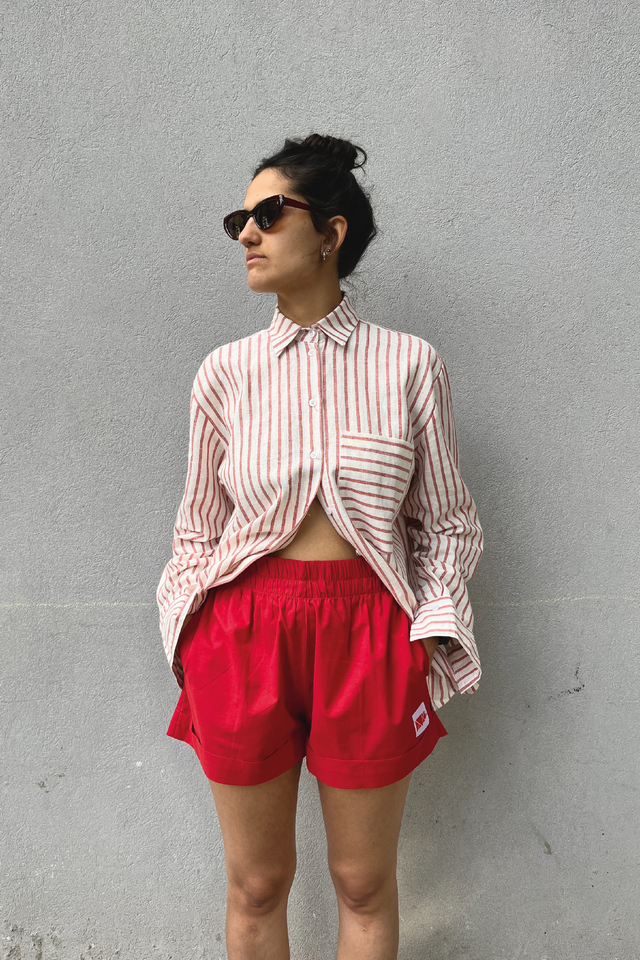 Short Jazmin Rojo (Voile) thumbnail 2