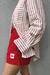 Short Jazmin Rojo (Voile) - tienda online