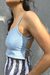 Top Crisantemo Celeste - comprar online