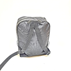 Mochila com tela para carregar bola. Lembrancinha personalizada futebol - Festa das Lembrancinhas