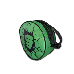 Necessaire redonda Hulk lembrancinha para festa infantil
