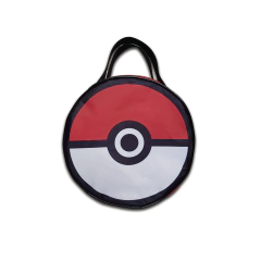 Necessaire com alça de mão Pokebola lembrancinha para festa de aniversário