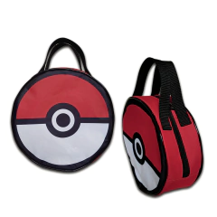 Necessaire com alça de mão Pokebola lembrancinha para festa de aniversário - Festa das Lembrancinhas