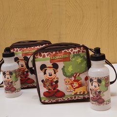 Kit lancheira + squeeze personalizado lembrancinha para festa de aniversário - loja online