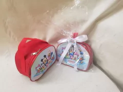Necessaire meia lua Turma do Mickey Baby lembrancinha para festa infantil - loja online