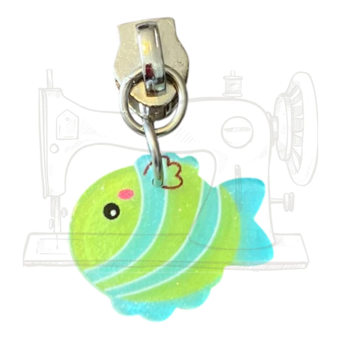 CD 111 - CURSOR DIVERTIDO EM ACRILICO PEIXE