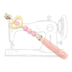 CPR 186 - CURSOR TASSEL PREMIUM - CORAÇÃO OFF/NIQUEL (UNIDADE)
