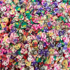 PAL 11 - PAETÊ PARA LAÇO FIMO BICHINHOS (50 GRAMAS)