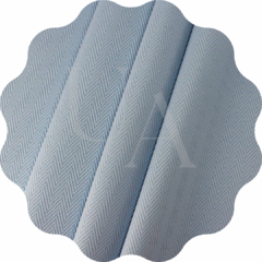 Sintético Versalhes Azul Bebê