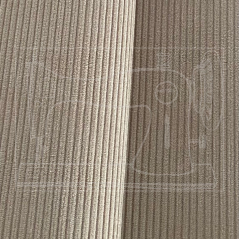 Veludo cotelê - Bege (50 x 1,40) - comprar online