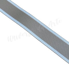ALÇA CHIC 4 CM - BEGE/BRANCA LARGA (5 Metros)